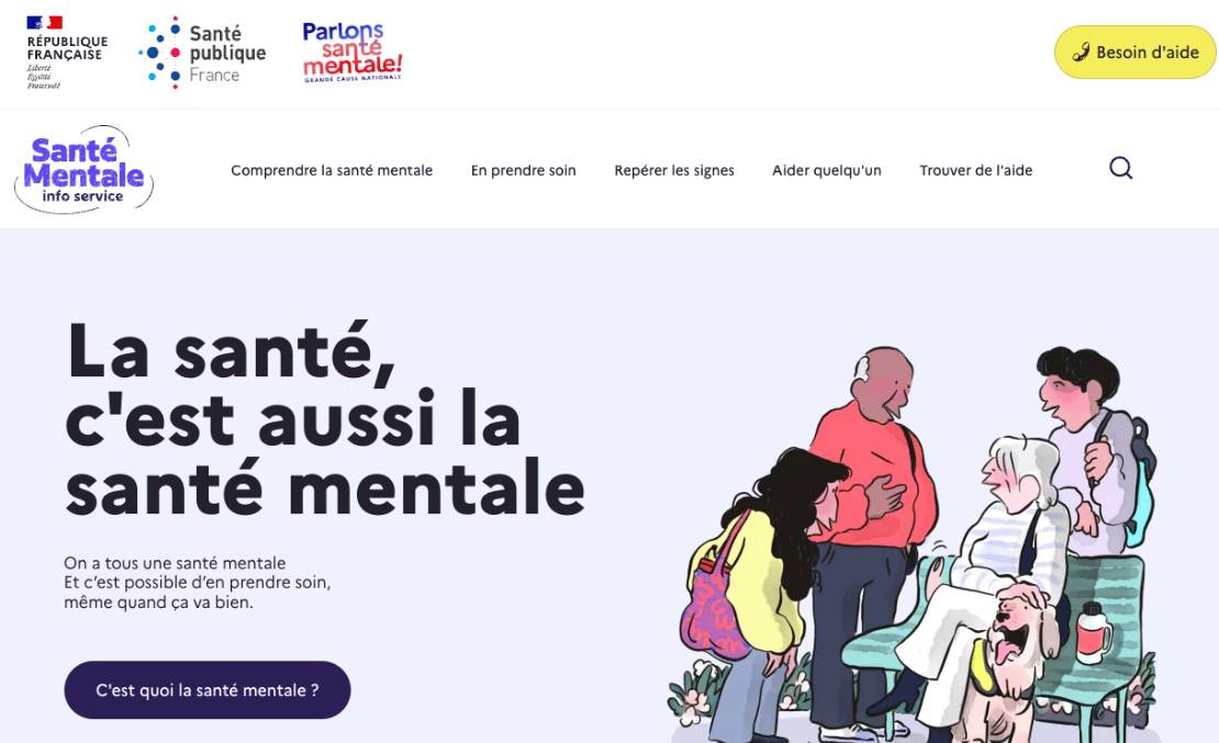 Santé publique France lance santementale-info-service.fr