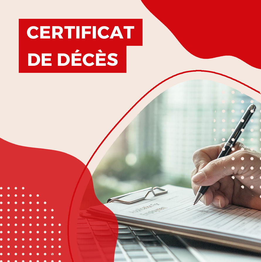 Certificat de décès