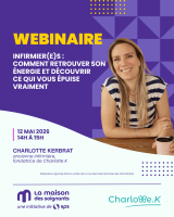SPS webinaire Infirmier(e)s : comment retrouver son énergie et découvrir ce qui vous épuise vraiment
